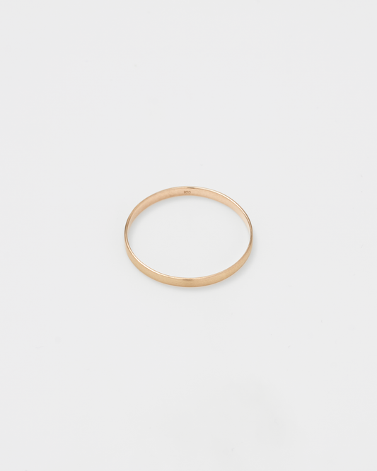 Flat Thick Ring 10K / Mat