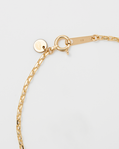 Square Chain DC Bracelet / 18K