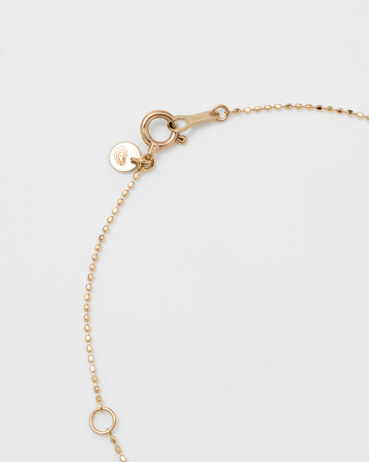Fine Ball Chain Necklace / 18K