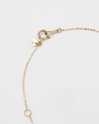 Fine Ball Chain Necklace / 18K