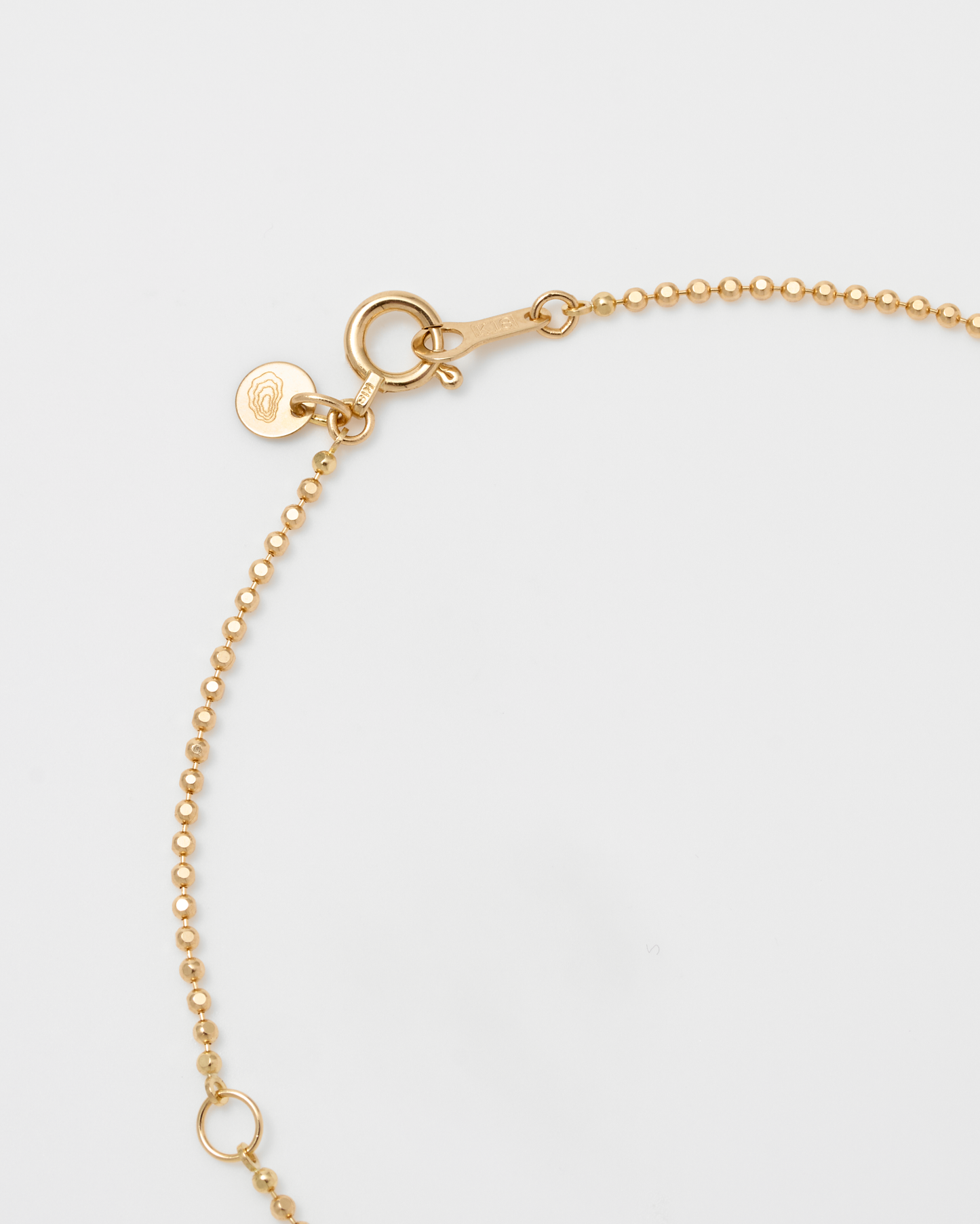 Fine Ball Chain Necklace / 10K