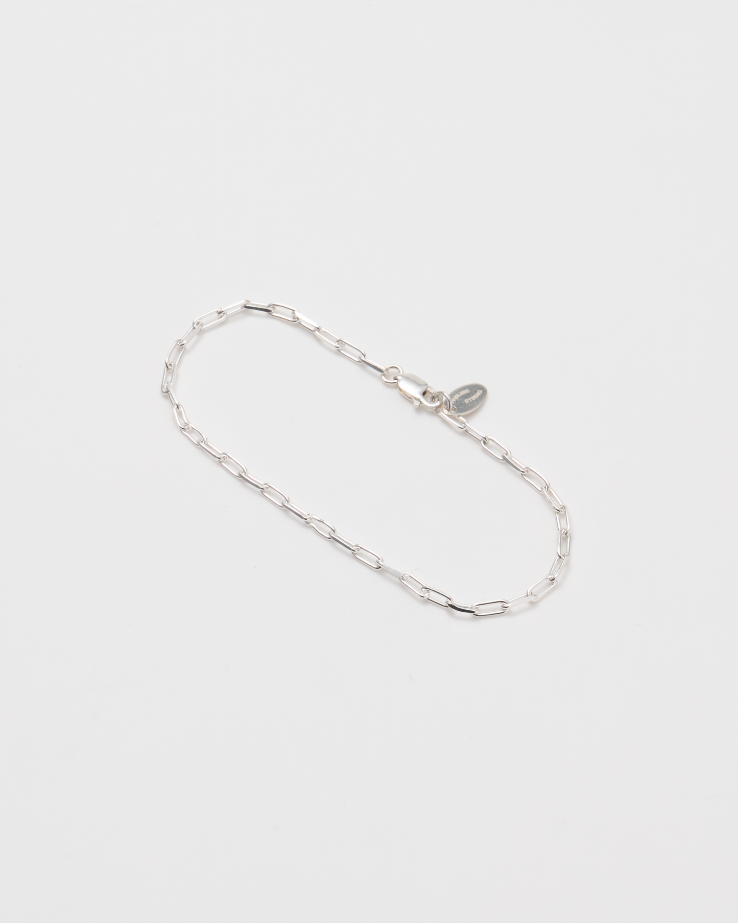 Link Chain Bracelet / Silver