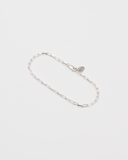 Link Chain Bracelet / Silver