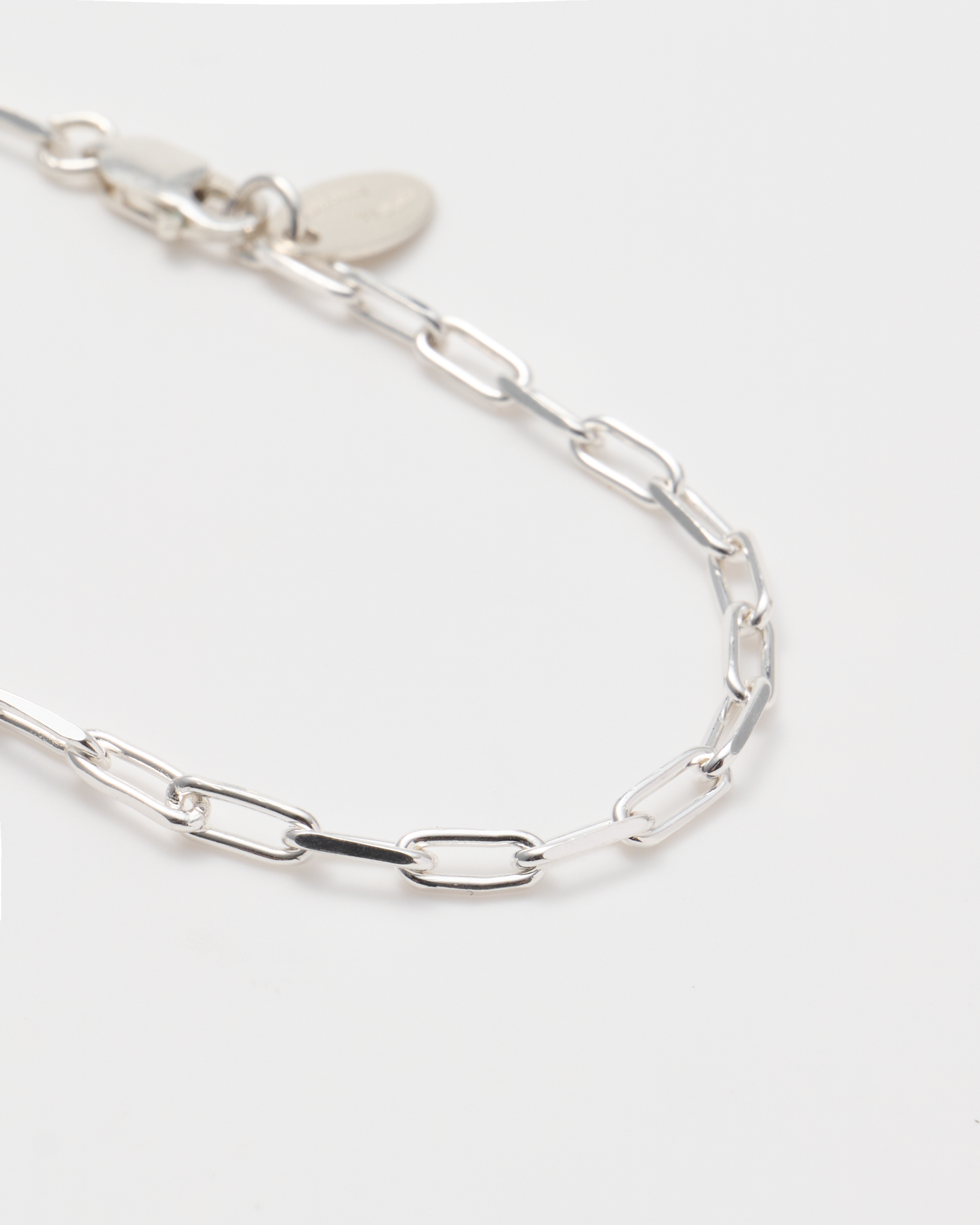 Link Chain Bracelet / Silver