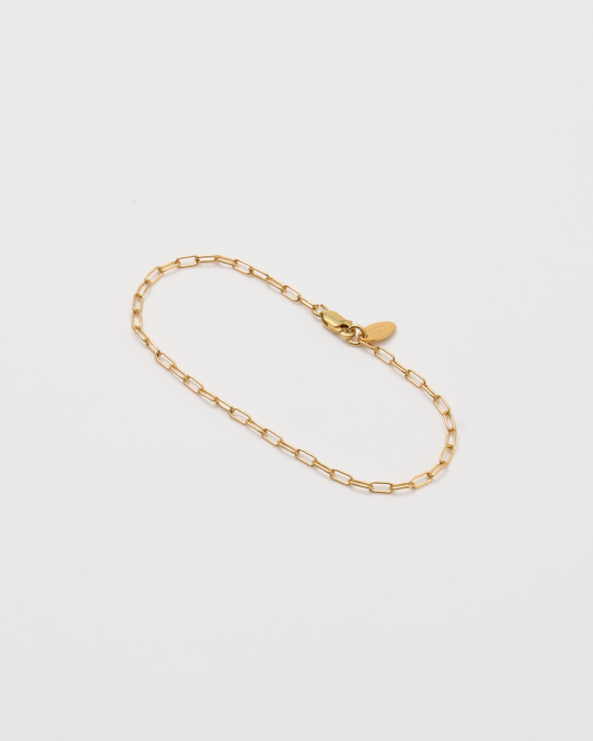 Link Chain Bracelet / Gold