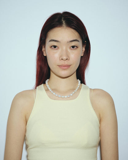 Baroque Pearl Necklace / Gold