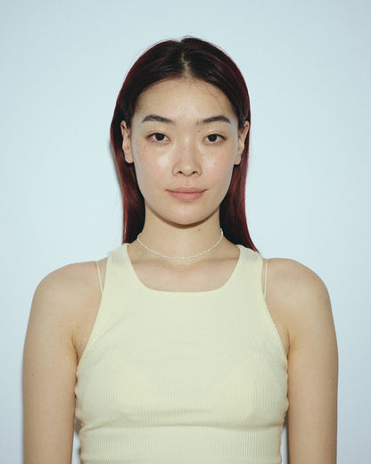 Rice Pearl Necklace / Tiny（Gold / Silver）