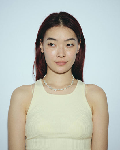 Cross Pearl Necklace（Gold / Silver）