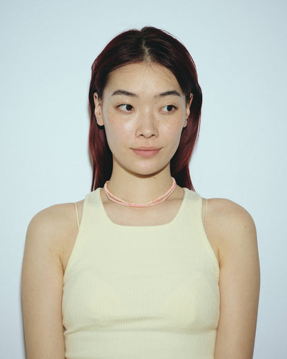 Many Way Coral Necklace (White / Pink / Red)　