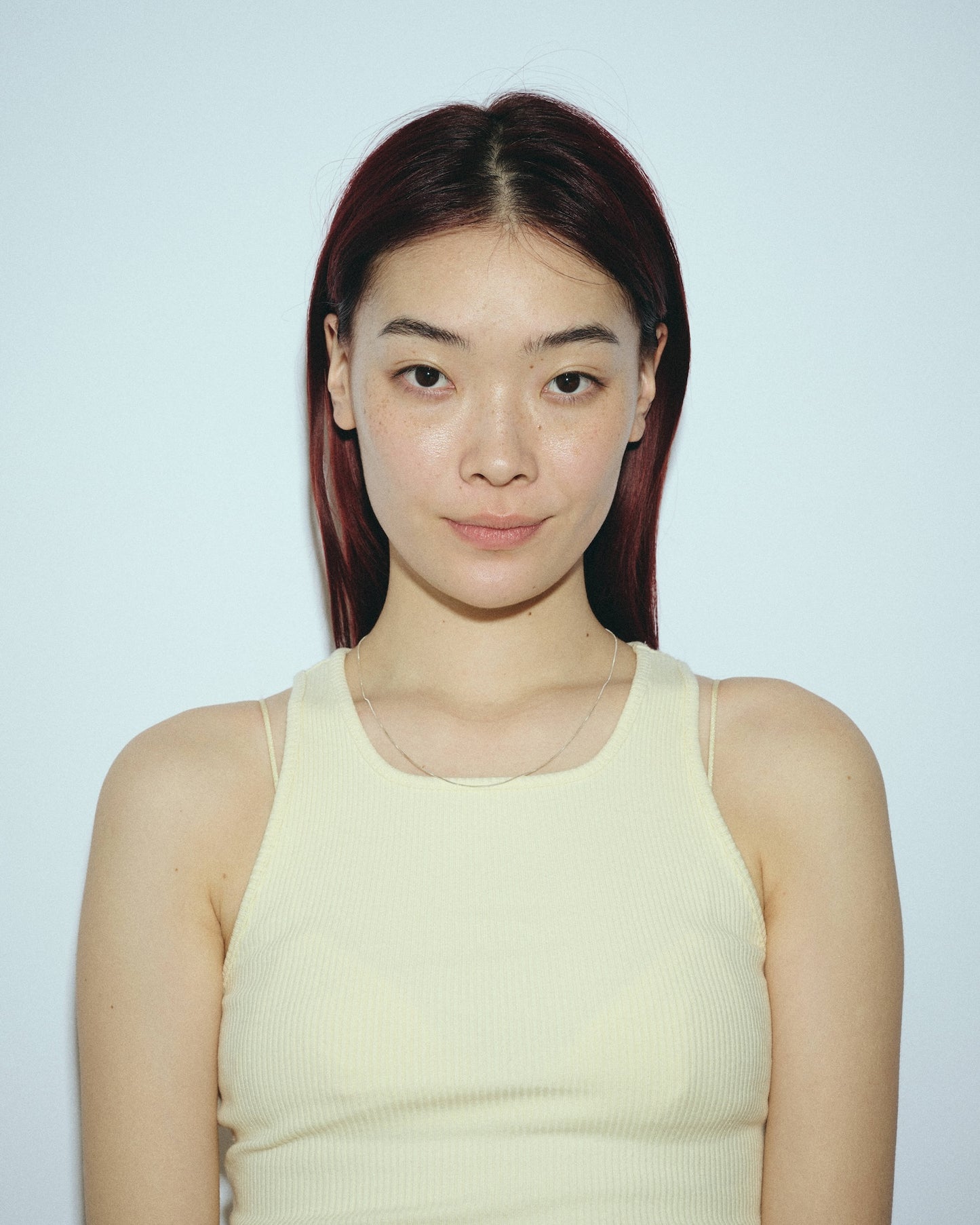 Thin Box Chain Necklace（gold / silver）