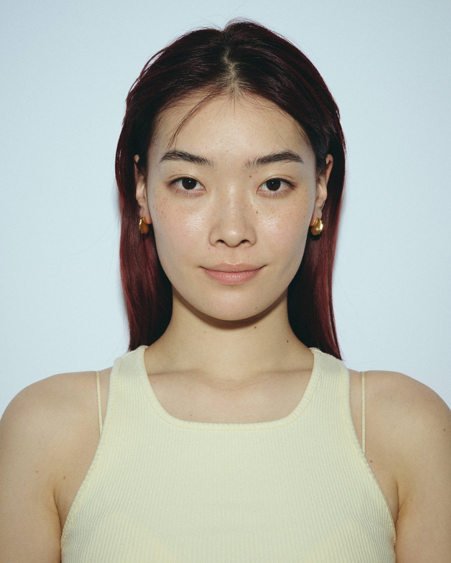 Oyster Studs Pearl 片耳（Gold / Silver）