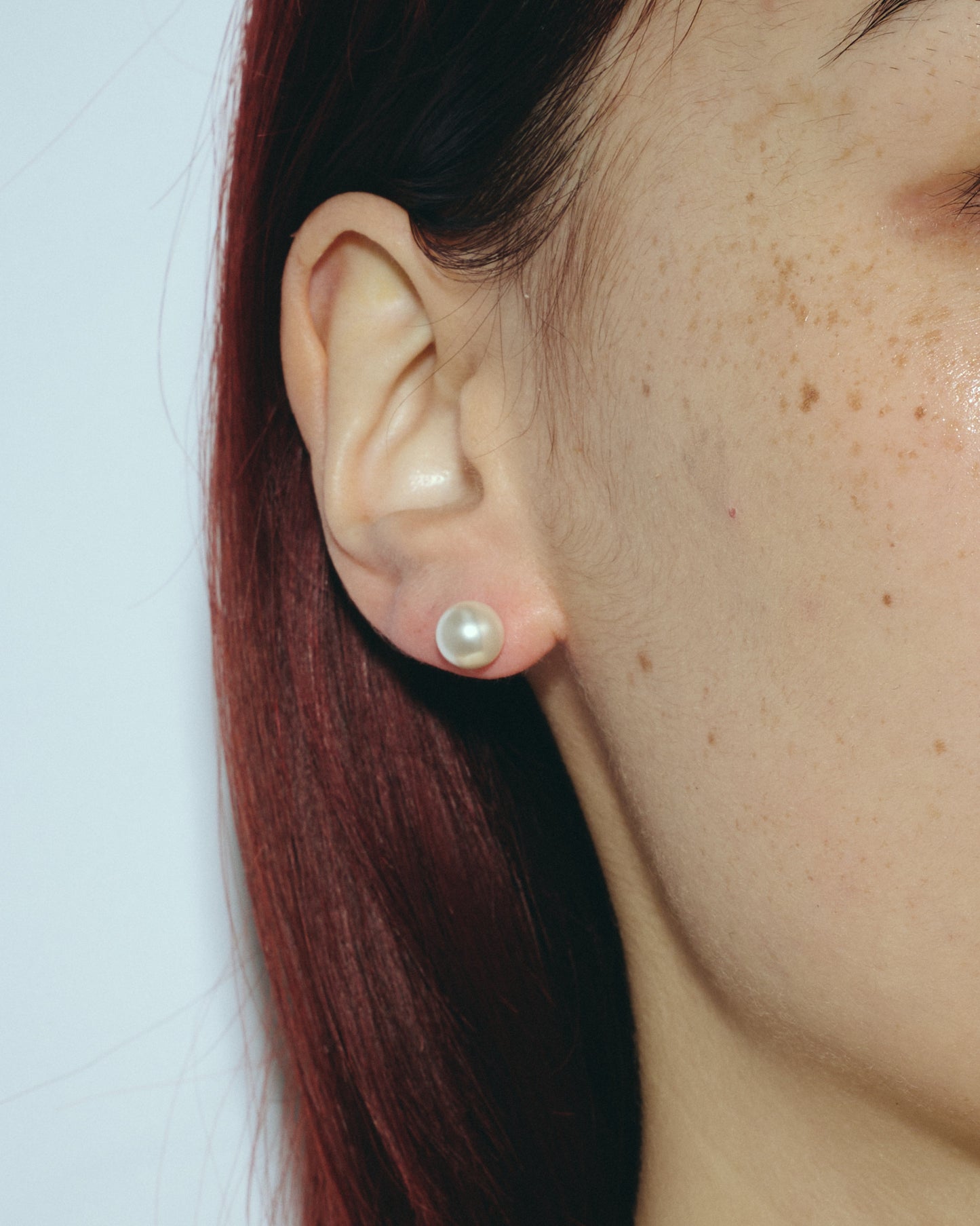 Pearl Studs 8mm 片耳