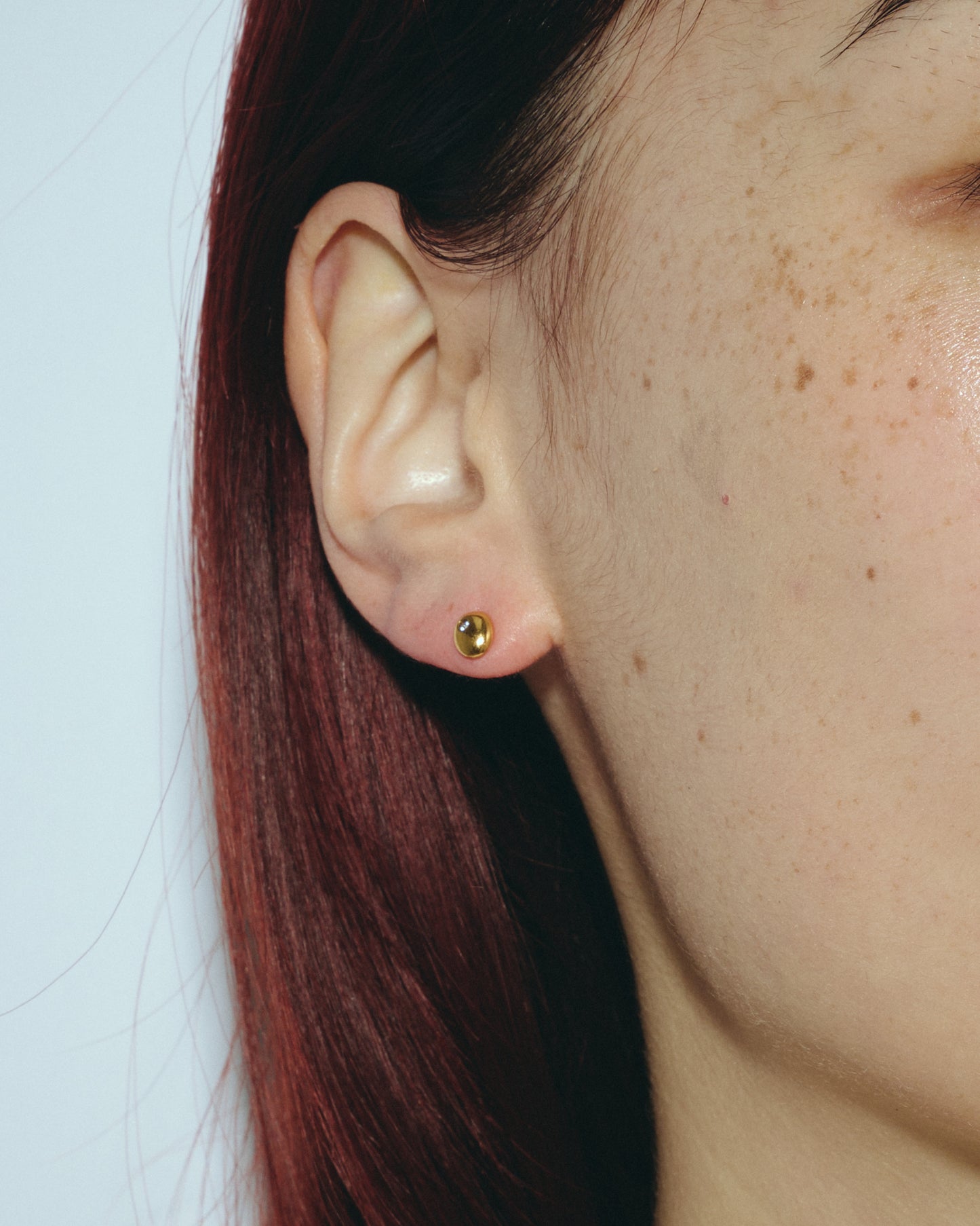 Olive Studs 片耳（Gold / Silver）