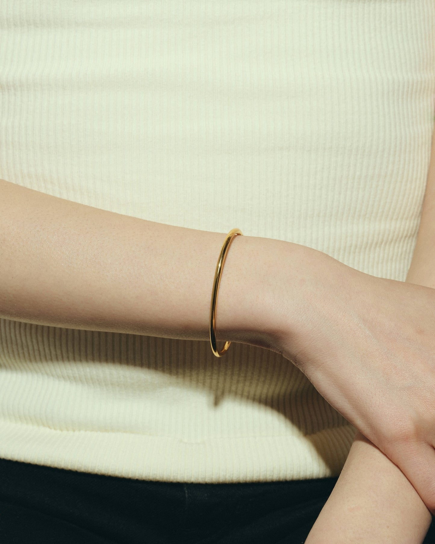 One Pearl Bangle（Gold / Silver）