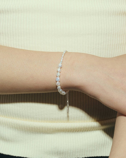 Rice Pearl  Bracelet（Gold / Silver）