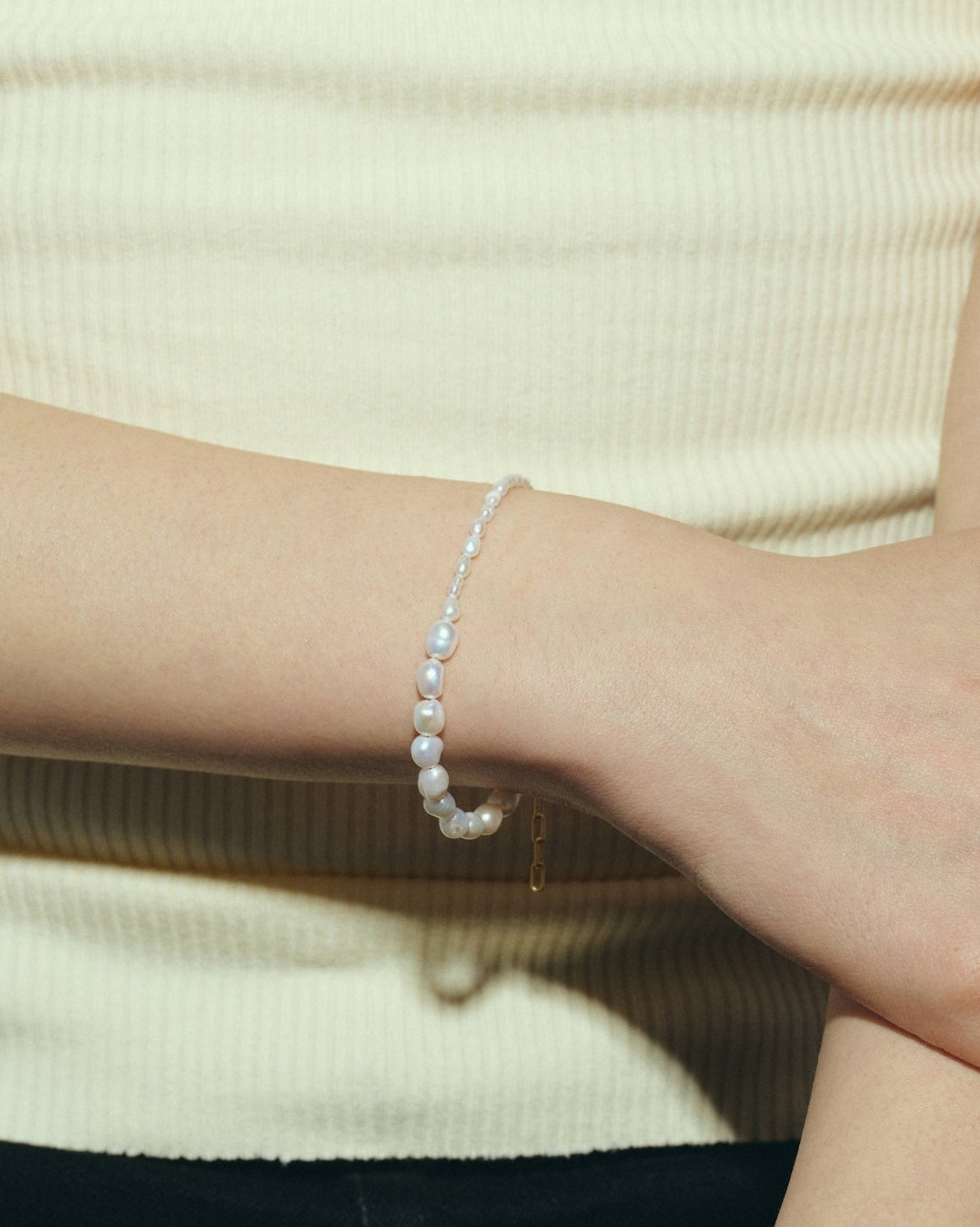 Rice Pearl  Bracelet（Gold / Silver）