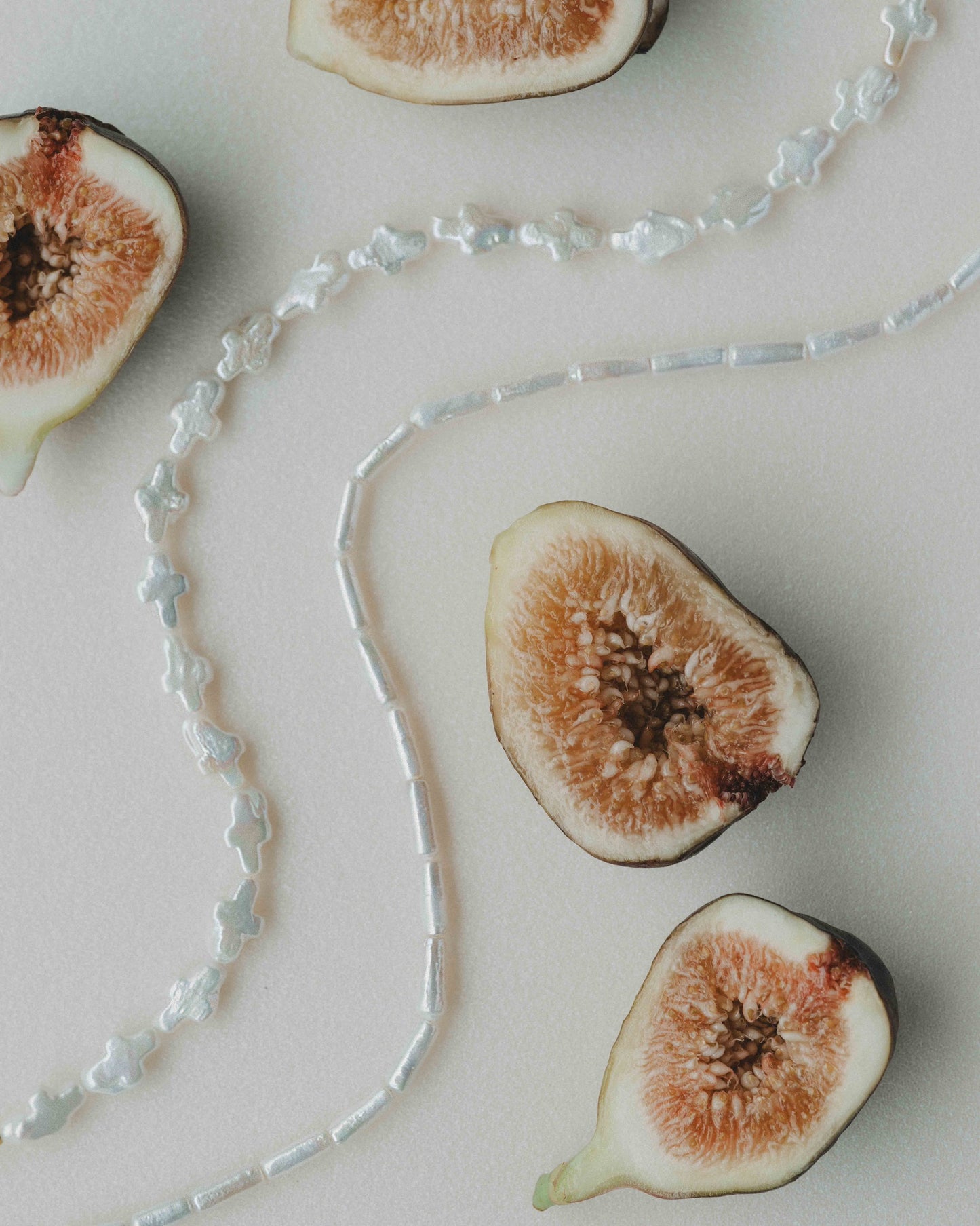 Stick Pearl Necklace（Gold / Silver）