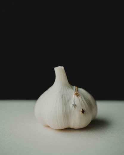 Sparkle Chain Pierce 片耳（Gold / Silver）