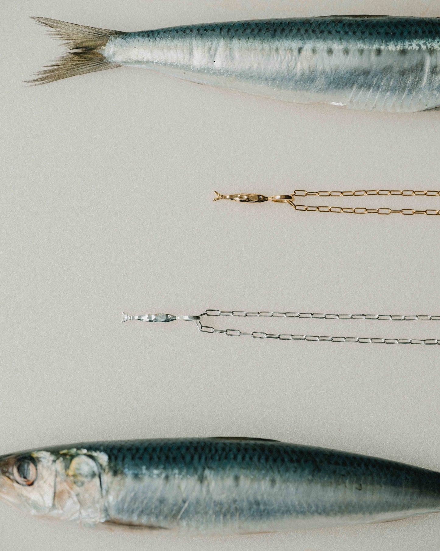 Fish Charm（Gold / Silver）