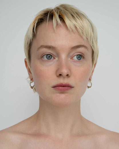 Billie Hoops / Silver