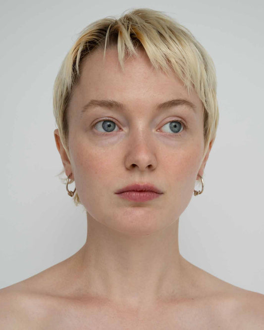 Billie Hoops / Silver
