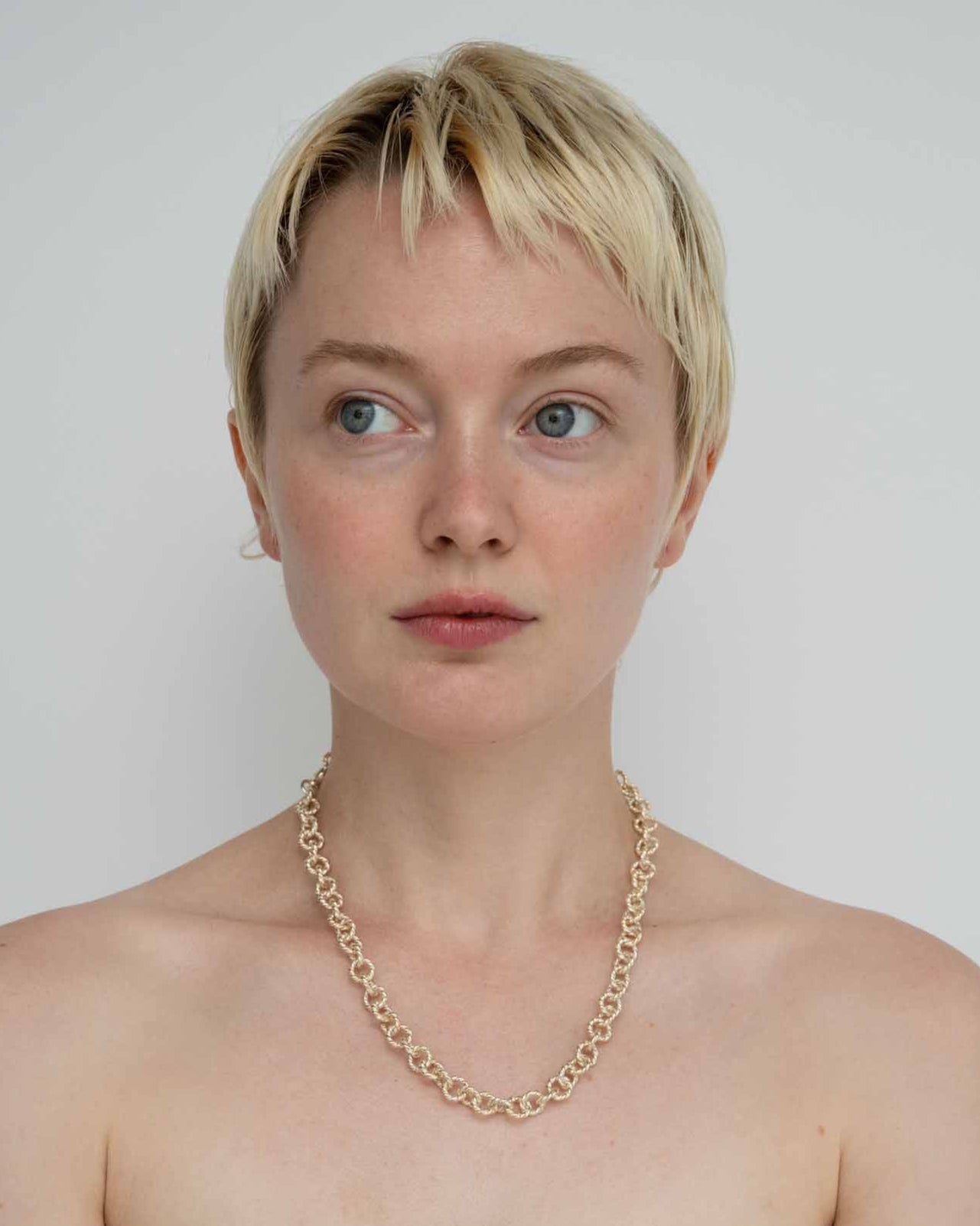 Mayal Chain Necklace / Silver