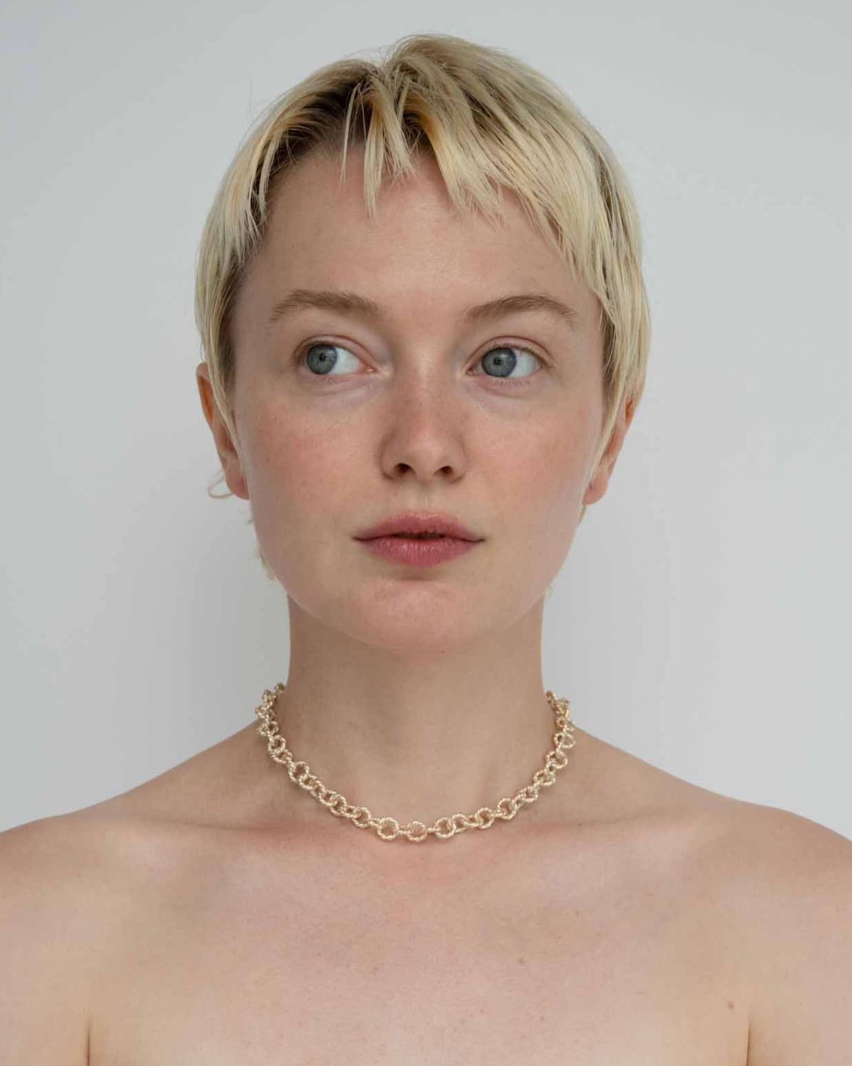 Mayal Chain Necklace / Silver