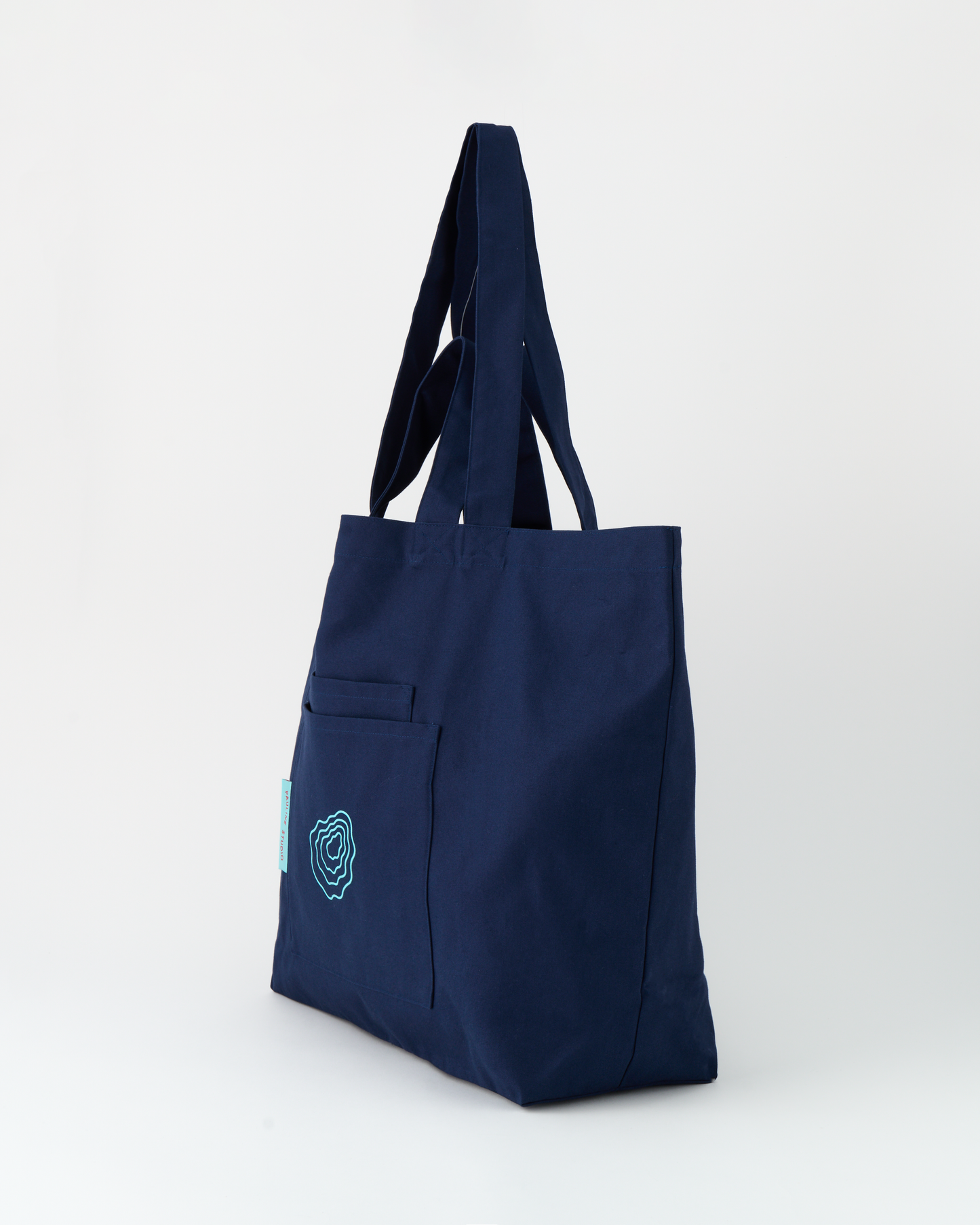Oyster Big Tote Bag / Navy