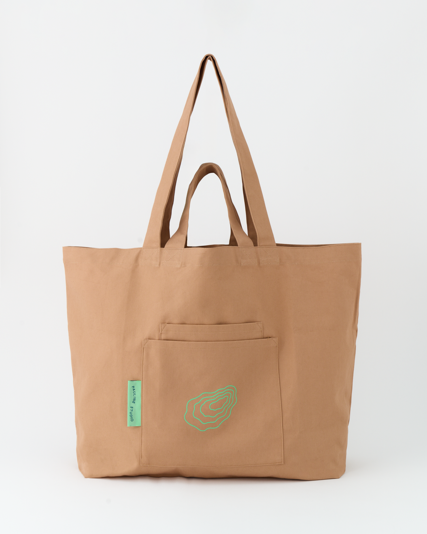 Oyster Big Tote Bag / Beige