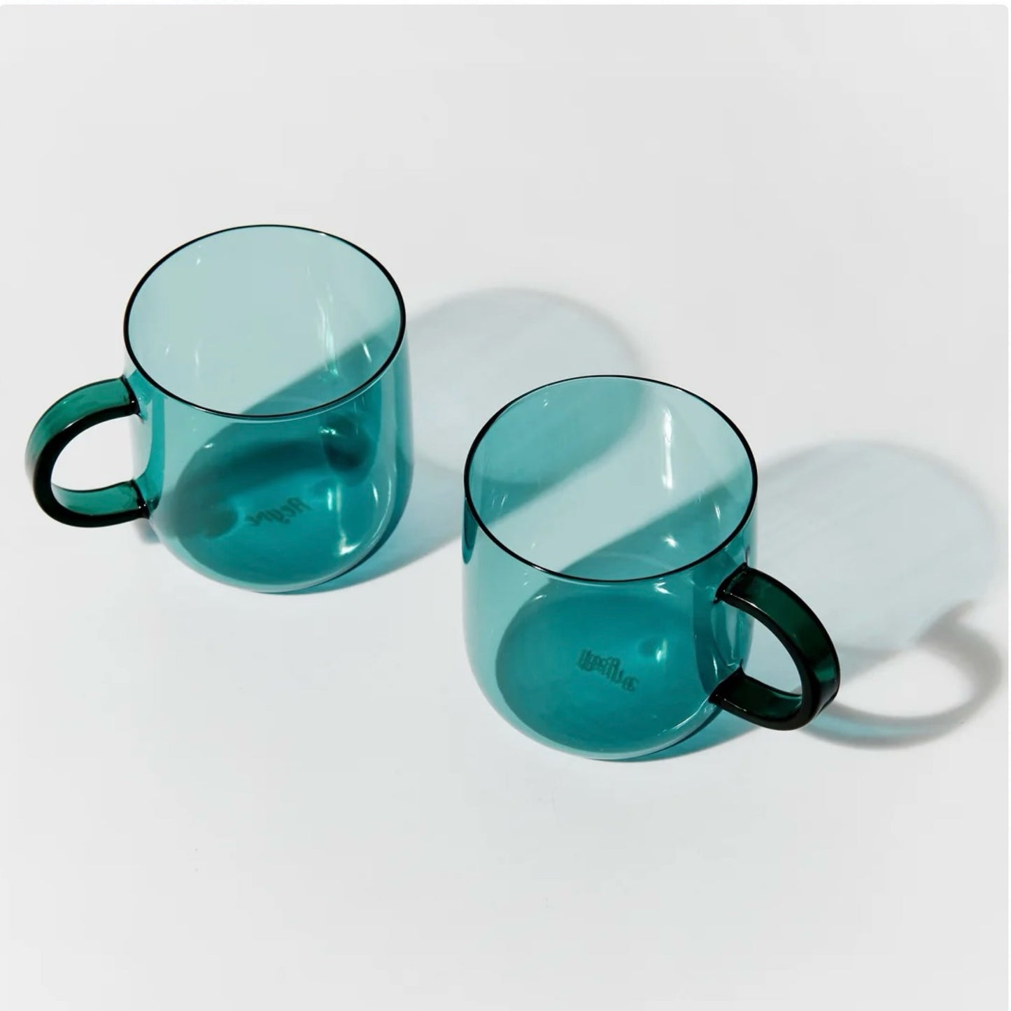 Glass Cup Set / Blue