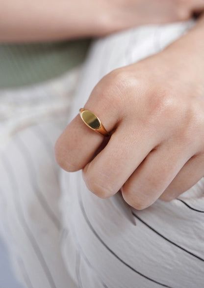 No Sign Ring Thin / Gold