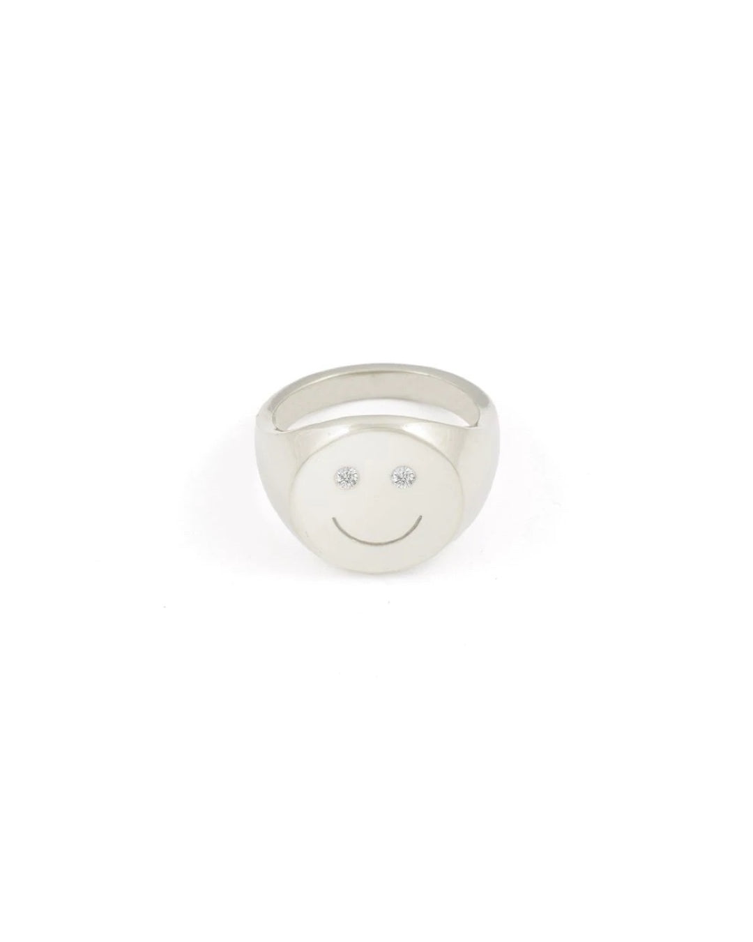 Smiley Ring / Silver