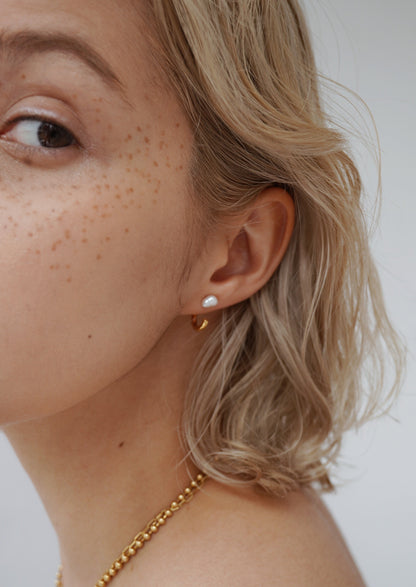 Fraser Pearl & Hoops / Gold