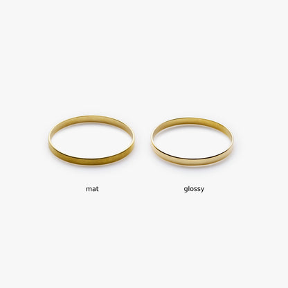 【受注生産】Flat Thick Ring / 18K