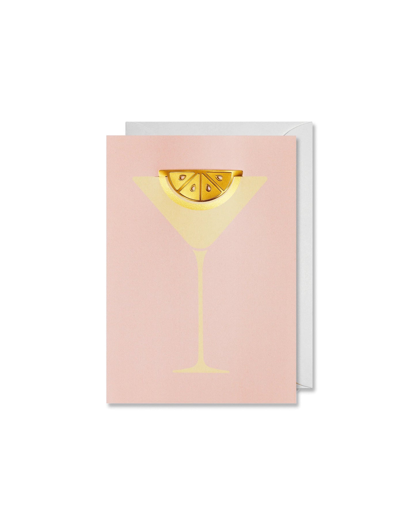 Metal Clip Greeting Card / Cocktail