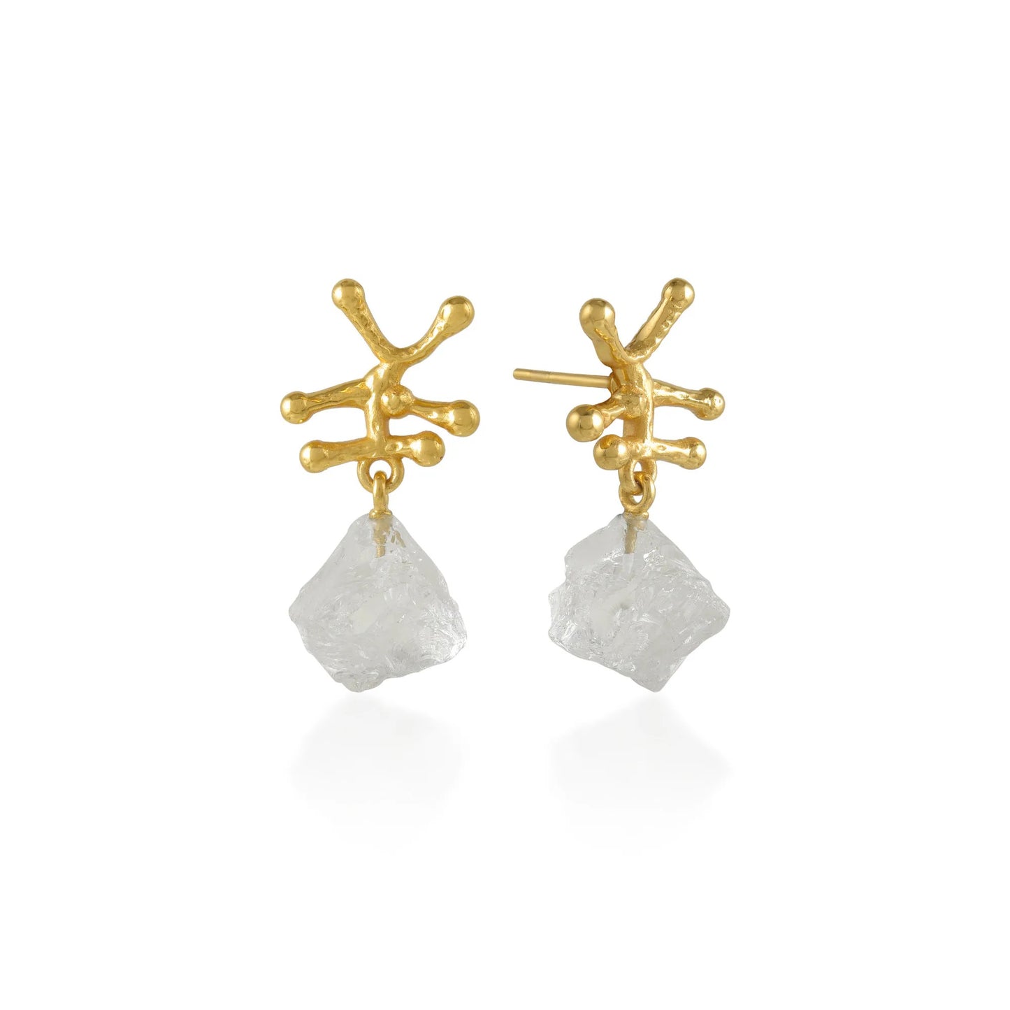 Nuria Pierce Crystal / Gold