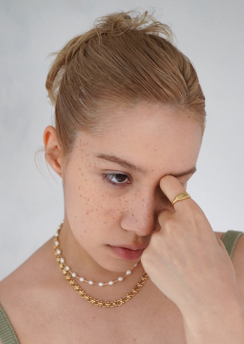 No Sign Ring Thin / Gold