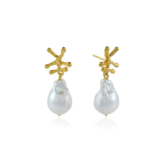 Nuria Pierce Pearl / Gold