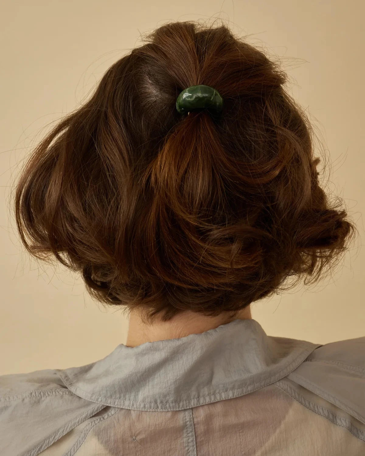 Marble Mini Pony Cuff / Malachite