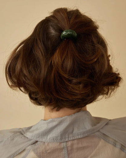 Marble Mini Pony Cuff / Malachite