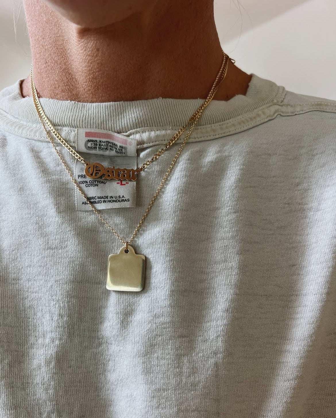 ID Tag Necklace