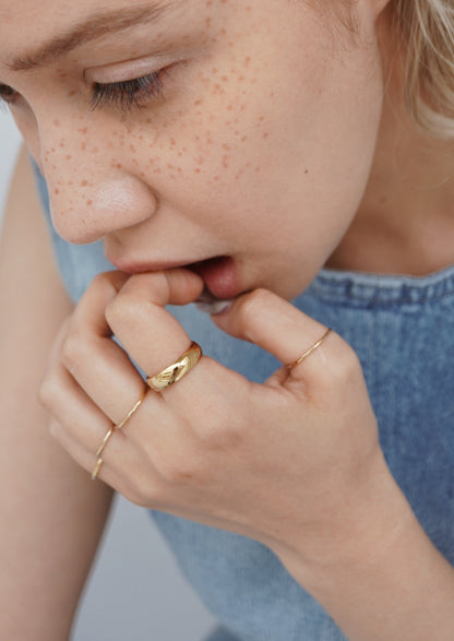 Chunky Ring / Gold