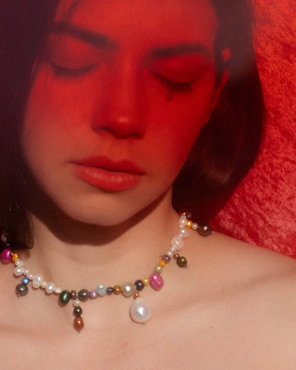 【Coming soon...!】OOAK Pearl Necklace / Color