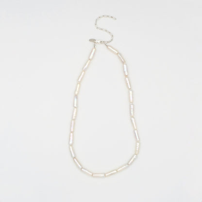 Stick Pearl Necklace（Gold / Silver）
