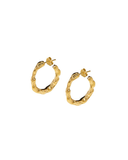 Full Moon Hoops / Gold