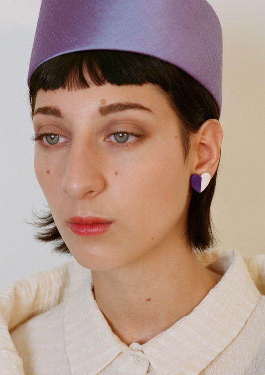 Leonora Heart Pierce / Purple