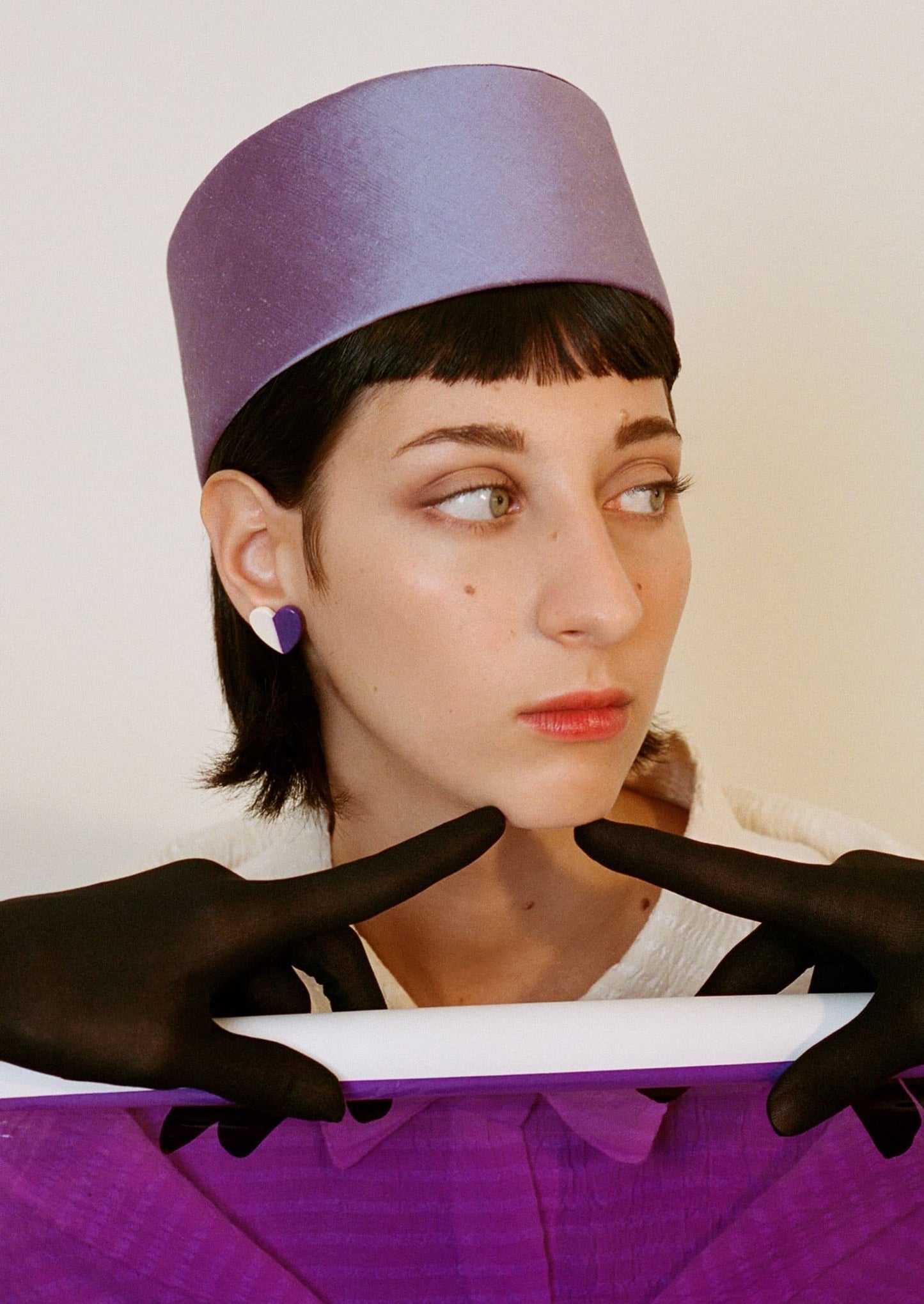 Leonora Heart Pierce / Purple