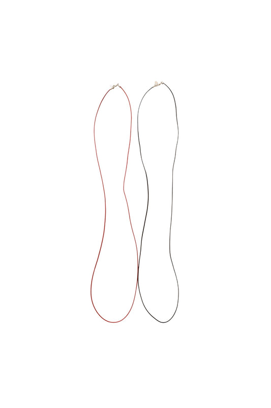 Limited Cord Necklace / Thin Faux leather