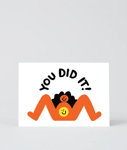 YOU DID IT!