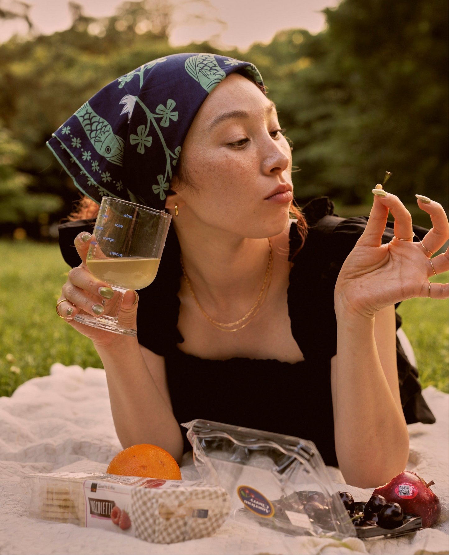 Lucky Fish Cotton Bandana